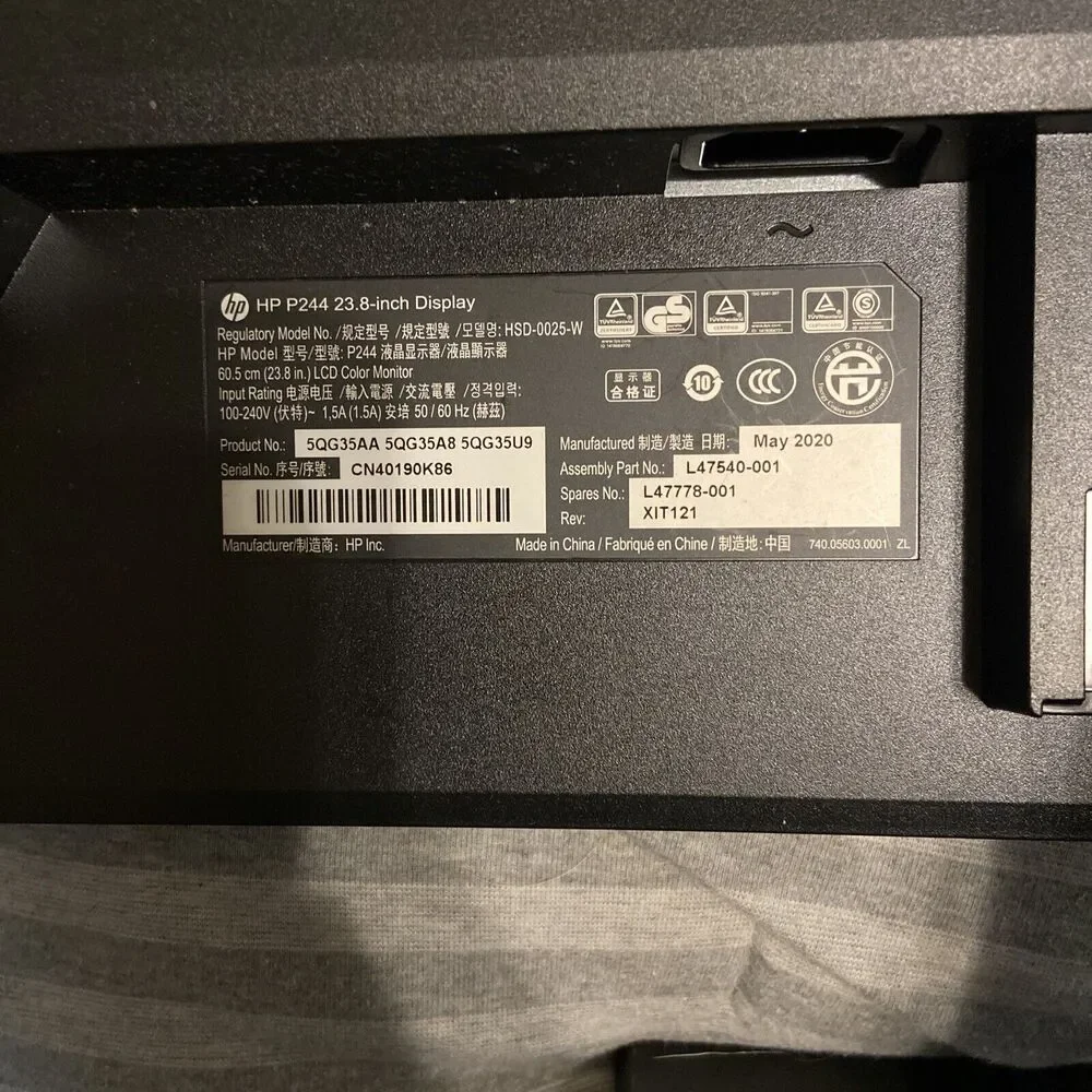 HP P244 23.8
